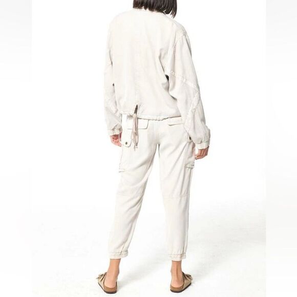 NWOT Young Fabulous & Broke Clara Utility Bomber Jacket Size S - Picture 3 of 12